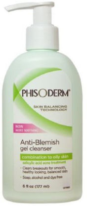 Picture of Facial Cleanser pHisoderm® Anti-Blemish Gel 6 oz. Pump Bottle Scented31074205240