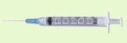 Picture of General Purpose Syringe Luer-Lok™ 3 mL Bulk Pack Luer Lock Tip Without Safety301073