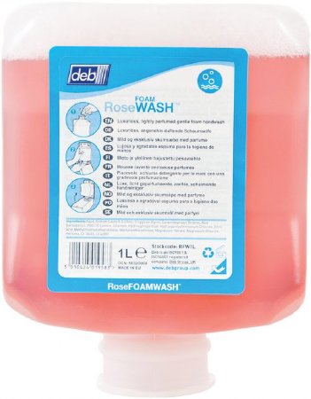 Picture of Soap Refresh™ Rose Foam Foaming 1,000 mL Dispenser Refill Bottle Rose ScentRFW1L