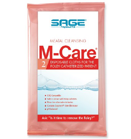 Picture of Personal Wipe M-Care™ Meatal Soft Pack Purified Water / Methylpropanediol / Glycerin / Aloe Scented 2 Count7952
