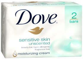 Picture of Soap Dove® Sensitive Skin Bar 4.25 oz. Individually Wrapped Unscented01111161120