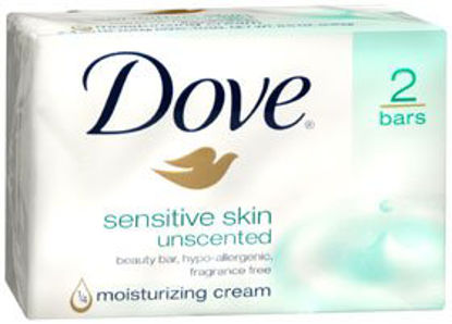 Picture of Soap Dove® Sensitive Skin Bar 4.25 oz. Individually Wrapped Unscented01111161120