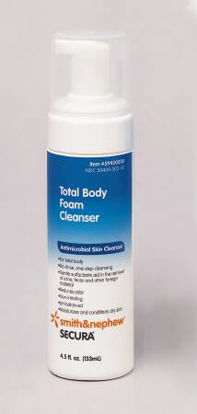 Picture of Rinse-Free Antimicrobial Body Wash Secura™ Total Body Foaming 4.5 oz. Bottle Scented59430200