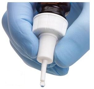 Picture of Control Dropper Tip 100 Tips For 5 mL and 10 mL Threaded Control Reagent VialsNC9252679