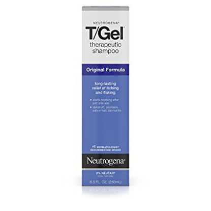 Picture of Dandruff Shampoo Neutrogena® T/Gel® Original Formula 8.5 oz. Flip Top Bottle Scented10070501092207