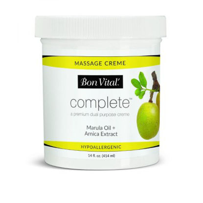 Picture of Massage Treatment Bon Vital' Complete™ 14 oz. Jar Unscented Cream7100709