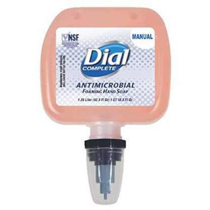 Picture of Antimicrobial Soap Dial® Foaming 1,250 mL Dispenser Refill Bottle Original ScentDIA05067