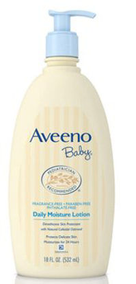 Picture of Baby Lotion Aveeno® 18 oz. Pump Bottle Unscented Lotion10381371019417