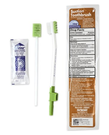 Picture of Suction Toothbrush Kit Toothette® NonSterile6561