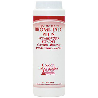Picture of Foot Powder Bromi-Talc 4 oz. Shaker Bottle Talc / Sodium Potassium Aluminosilicate6001-04
