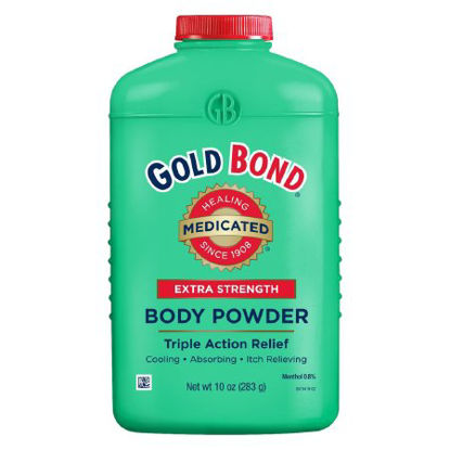 Picture of Body Powder Gold Bond® Medicated 10 oz. Scented Shaker Bottle Menthol04116704100