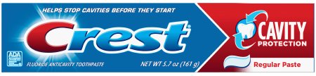 Picture of TOOTHPASTE, CREST CAVITY REG PASTE 5.7OZ (24/CS)10037000512063
