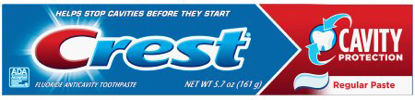 Picture of TOOTHPASTE, CREST CAVITY REG PASTE 5.7OZ (24/CS)10037000512063