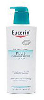 Picture of Hand and Body Moisturizer Eucerin® Intensive Repair 4.23 oz. Bottle Unscented Lotion07214011016