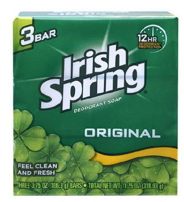 Picture of Soap Irish Spring® Bar 3.75 oz. Individually Wrapped Original Scent14177