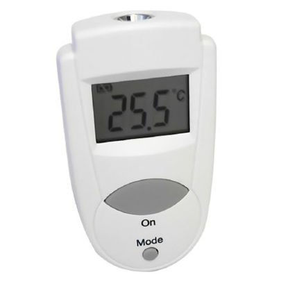 Picture of Infrared Thermometer Thermco® Mini-Flash Fahrenheit / Celsius -27° to +428°F (-33° to +220°C) Infrared Sensor Battery OperatedACCD0414IR