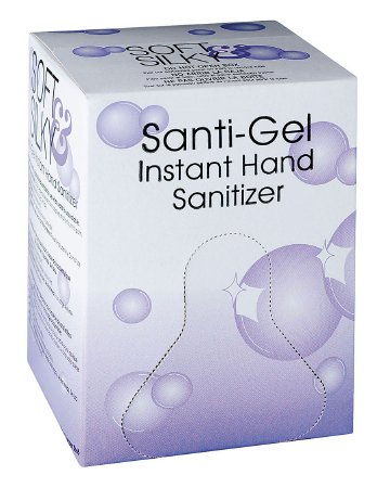 Picture of Hand Sanitizer Soft & Silky Santi-Gel 800 mL Ethyl Alcohol Gel Bag-In-Box5666