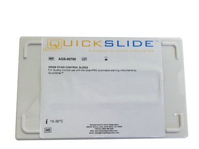 Picture of Gram Stain Control Slide QSlide™ PROBond Staphylococcus Aureus / E. coli Positive Level 50 SlidesQS0700
