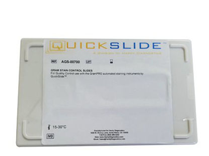 Picture of Gram Stain Control Slide QSlide™ PROBond Staphylococcus Aureus / E. coli Positive Level 50 SlidesQS0700