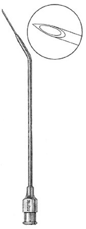 Picture of Tonsil Needle Curved Style 23 Gauge 3-3/4 Inch Luer Lock Type20-427