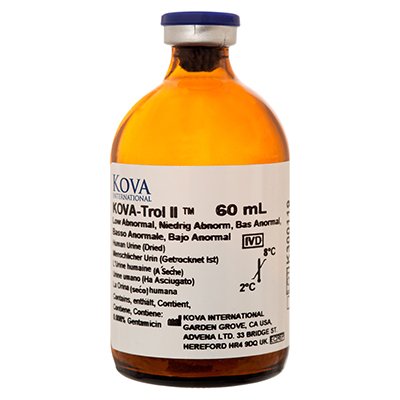 Picture of Fertility Test Control KOVA-Trol® II Human Chorionic Godadotropin (hCG) Urine Normal Level 8 X 60 mL87528