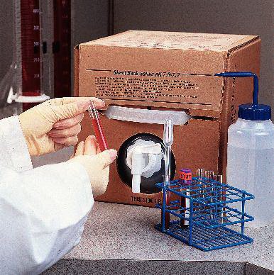 Picture of Immunohematology Reagent Thermo Scientific™ NERL™ Phosphate Buffered Saline (PBS) Blood Bank pH 7.0 to 7.2 20 Liter72060-035