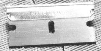 Picture of Razor Blade Stainless Steel3171