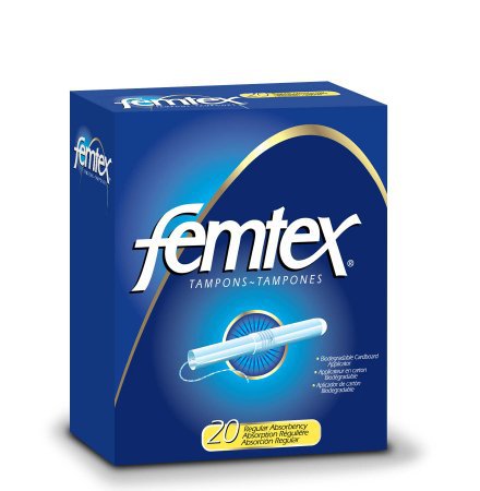 Picture of Tampon Femtex® Super Absorbency Cardboard Applicator Individually WrappedFT-32012F