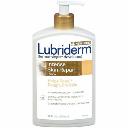 Picture of Hand and Body Moisturizer Lubriderm® Intense Skin Repair 16 oz. Pump Bottle Scented Lotion00052800483248