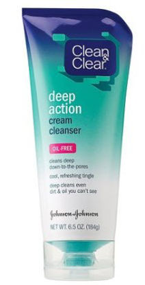 Picture of Facial Cleanser Clean & Clear® Cream 6.5 oz. Tube Scented00381371029587