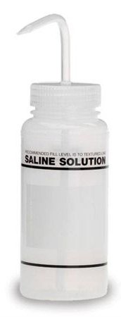 Picture of Safety Wash Bottle Saline Label LDPE 500 mL (16 oz.)0617