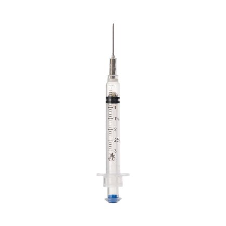 Picture of Tuberculin Syringe with Needle VanishPoint® 1 mL 25 Gauge 1 Inch Attached Needle Retractable Needle10161