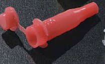 Picture of Sample Cup Red, With Attached Cap, 1000 Cups Cobas MIRA, Cobas FARA Analyzers6500R