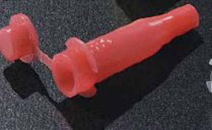 Picture of Sample Cup Red, With Attached Cap, 1000 Cups Cobas MIRA, Cobas FARA Analyzers6500R