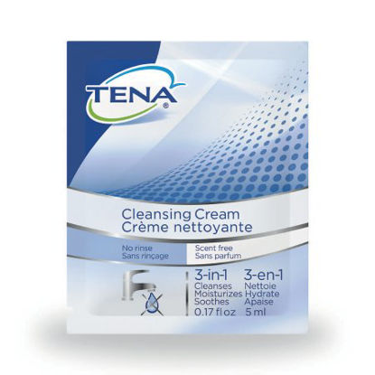 Picture of Rinse-Free Body Wash TENA® Cream 0.17 oz. Individual Packet Unscented64405