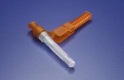 Picture of Hypodermic Needle Needle-Pro® Hinged Safety Needle 21 Gauge 1-1/2 Inch Length4286