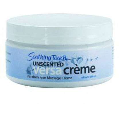 Picture of Massage Treatment Soothing Touch® Versa Crème 8 oz. Tube Unscented Cream13-3235