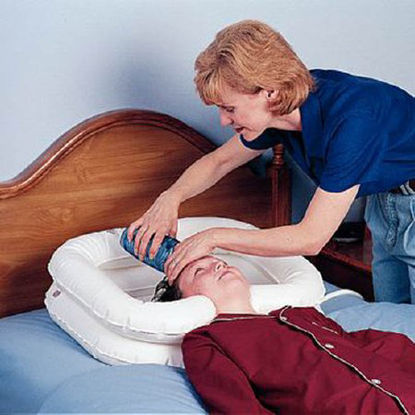 Picture of Inflatable Shampoo Basin EZ-Shampoo® 8 X 20 X 24 Inch White6037