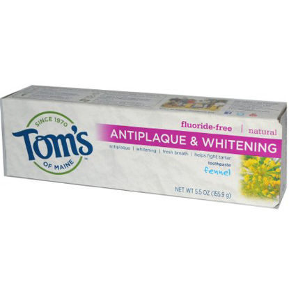 Picture of Toothpaste Toms® Antiplaque & Whitening Peppermint Flavor 5.5 oz. Tube07732683079