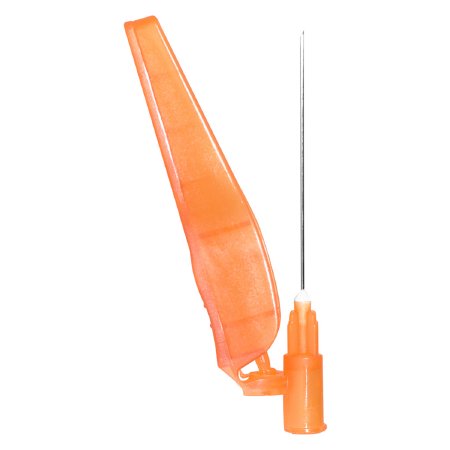 Picture of Hypodermic Needle Sol-Care® Hinged Safety Needle 25 Gauge 1-1/2 Inch LengthSN2515