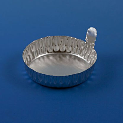 Picture of DISH, WEIGH ALUM CRIMPED W/TAB57ML (1000/CS) D/S8306