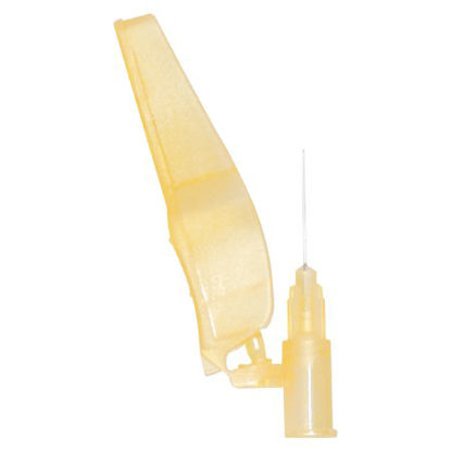Picture of Hypodermic Needle Sol-Care® Hinged Safety Needle 30 Gauge 1/2 Inch LengthSN3012