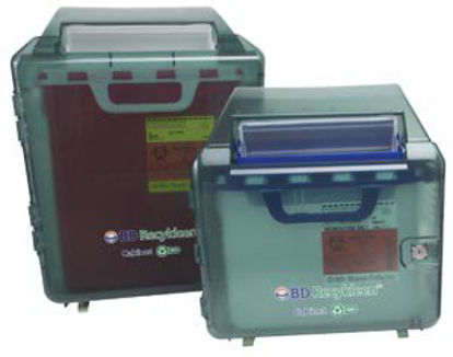 Picture of Recykleen™ Sharps Cabinet Locking Wall Mount with Shield Recycled Material, 100%305098