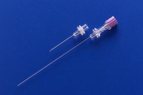 Picture of Spinal Needle Sprotte® Sprotte Style 22 Gauge 3-1/2 Inch Pencil Point Type32115130C