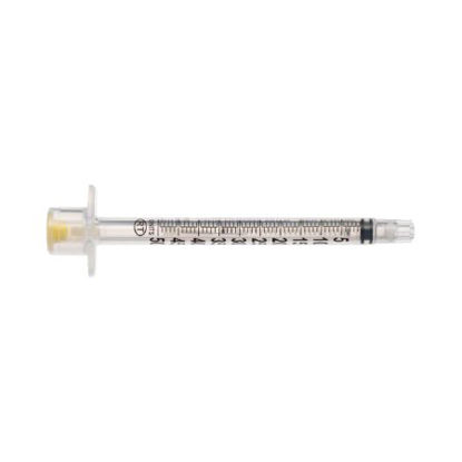 Picture of Insulin Syringe with Needle VanishPoint® 0.5 mL 30 Gauge 5/16 Inch Attached Needle Retractable Needle15271