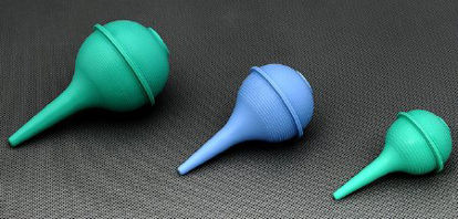 Picture of Ear / Ulcer Bulb Syringe AMSure® 2 oz. Disposable Sterile Form Fill Seal Package PVCAS00502S