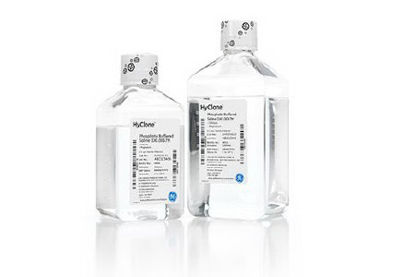 Picture of Cell Culture Reagent HyClone™ Phosphate Buffered Saline (PBS) 1X / pH 7 to 7.2 500 mL16777-251