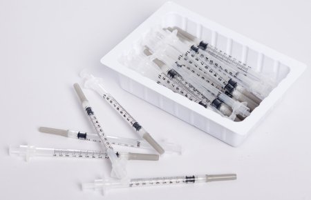 Picture of Allergy Tray Sol-Care™ 1 mL 26 Gauge 3/8 Inch Attached Needle Retractable Needle100069IM