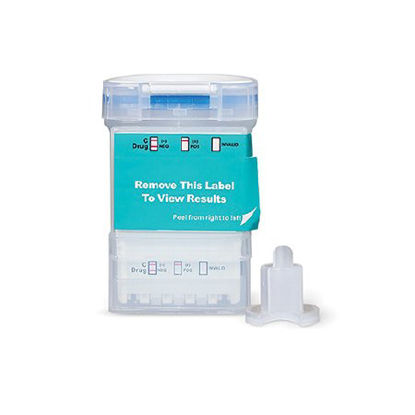 Picture of Drugs of Abuse Test E-Z Split Key® Cup 7-Drug Panel AMP, COC, mAMP/MET, MDMA, OPI, PCP, THC Urine Sample 25 TestsDOA-177-161