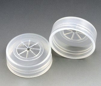 Picture of Sample Cup Cap Polyethylene Snap Cap White For Globe Scientific Universal Analyzer Sample Cups NonSterile113133